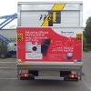 GRP Box Body complete 1 tonne column tail lift - 7.5 tonnes.