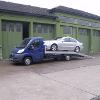 3.5 ton all aluminium beaver tail car transporter mounted on a chassis body.