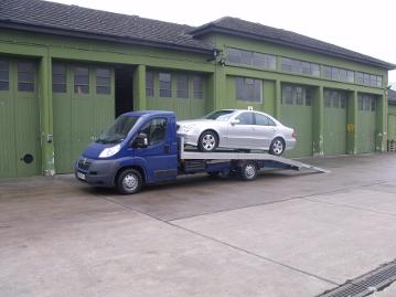 3.5 ton beaver tail car transporter