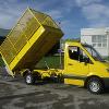 Tipper cage body mounted to sprinter 3.5 ton chassis