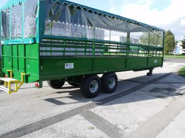 14 TONNE MONOCOQUE TIPPING TRAILER