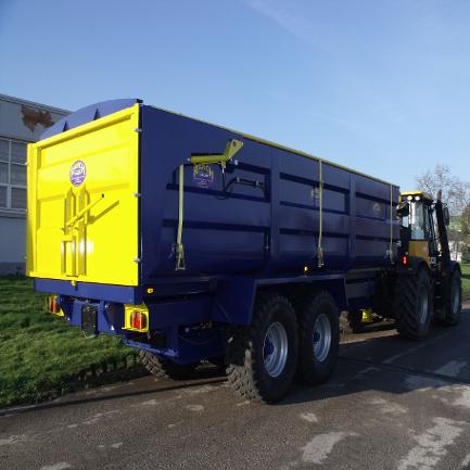 15 TONNE MONOCOQUE TIPPING TRAILER