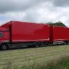 GRP Box Body complete with GRP close coupled GRP trailer.